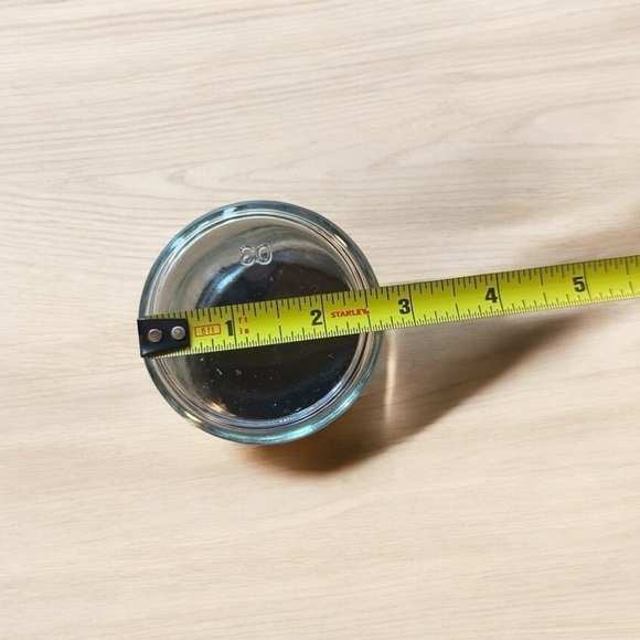 Glass Jar with Black Twist on Lid 3.5” Tall - Picture 6 of 8